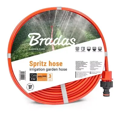 Hadicový zavlažovač SPRITZ HOSE , délka 15 m, oranžový