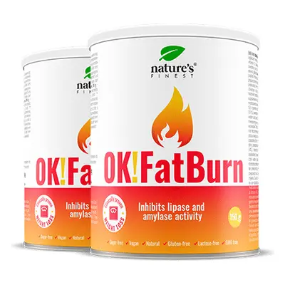 OK!FatBurn 1+1 | Rychlé hubnutí | Spalovač tuků | L-Tyrosin L-Karnitin | Klinické studie prokáza