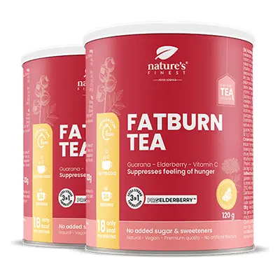 Fat Burn Slimming Tea 1+1 | Podpora metabolismu | Čaj z ostropestřce | Čaj z máty lékařské | Čaj