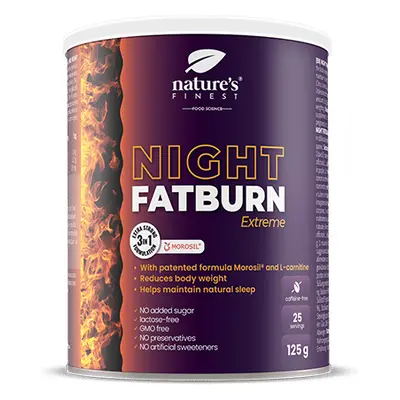 Night FatBurn Extreme | Noční spalovač tuků | Hubnutí během spánku | Zmenšení obvodu pasu | Přír