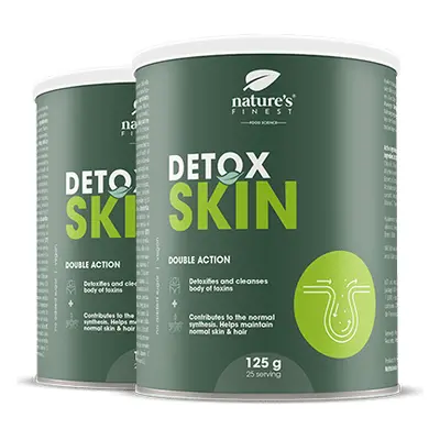 Detox Skin 1+1 | 2-v-1 Beauty formula | Čistí tělo | Redukuje vrásky | Hyaluronová kyselina | Bi