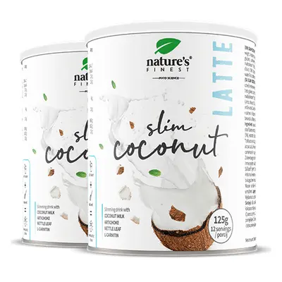 Coconut Slim Latte 1+1 | Redukce Váhy | Přírodní | Zrychlení Metabolismu | Potlačení Chuti K Jíd