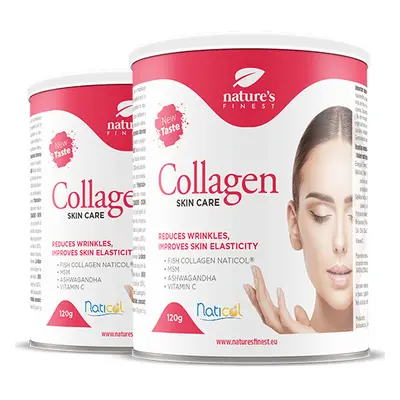 Kolagen SkinCare | Akce 1+1 | Nejlepší Mořský Kolagen v Prášku | Vitamíny pro Pružnost Pleti