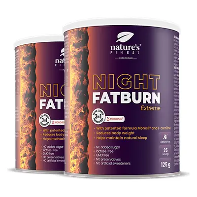 Night FatBurn Extreme 1+1 | Noční spalovač tuků | Zhubněte v noci | Zmenšete pas | Přírodní | Ex