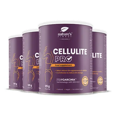 100% Cellulite PRO® od Nature's Finest | Nápoj na redukci celulitidy | Balení 4 kusů