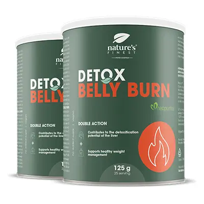 Detox Belly Burn 1+1 | Redukce váhy | Odstranění tvrdohlavého břišního tuku | Detoxikace jater |