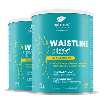 Waistline Pro 1+1 | Ovladač hmotnosti pasu a boků | Polyfenoly | Zúžení nohou | Produkt na hubnu