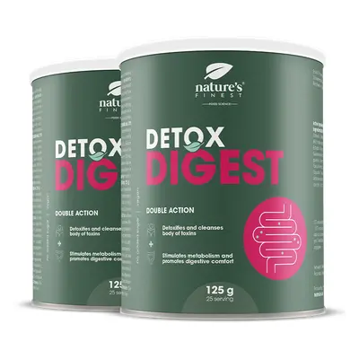 Detox Digest 1+1 | gewichtsverlies en spijsvertering | Verwijder Toxines | Bevorder Comfort | Ve