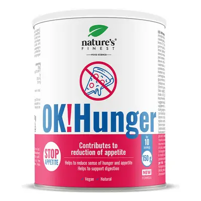 Ok!Hunger | Kontrola chuti k jídlu | Řízení váhy | Podpora trávení | Glukomannan | Fenykl řecký 