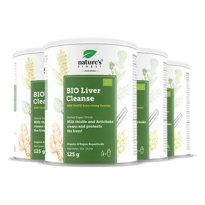 100% Ostropestřec Mariánský & Artičok | 4x Liver Cleanse® od Nature's Finest | Veganský Produkt 