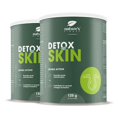 Detox Skin 1+1 | 2-v-1 Beauty formula | Čistí tělo | Redukuje vrásky | Hyaluronová kyselina | Bi