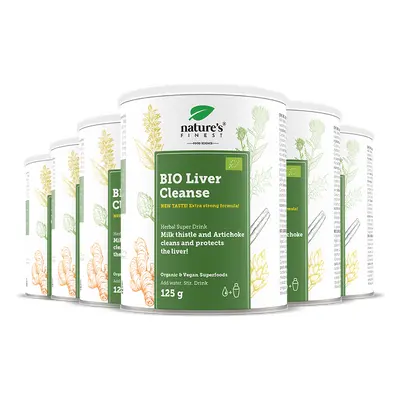 100% Ostropestřec Mariánský & Artičok | 6x Liver Cleanse® od Nature's Finest | Veganský Produkt 