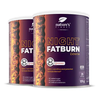 Night FatBurn Extreme | Noční spalovač tuků | Zhubněte v noci | Zmenšete pas | Přírodní | Extrak