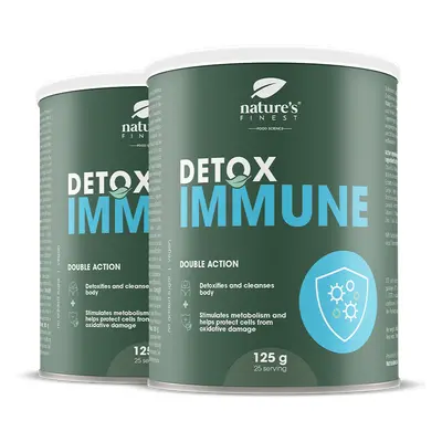 Detox Immune 1+1 | imunitního systému | Ostropestřec mariánský | Extrakt z artyčoků | Chlorella 