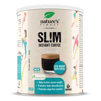 Slim Coffee | Káva na hubnutí | Kontrola chuťových přání | Neopuntia™ | Odstranění tuků a cukrů 