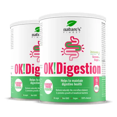 OK!Digestion | 1+1 Zdarma | Mikroflora | Zdravý Trávení | Funkce Trávicího Traktu | Přírodní