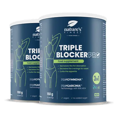 Triple Blocker Pro 1+1 | Sacharidový blokátor | Blokátor cukru | Tukový spalovač | Gymnema sylve