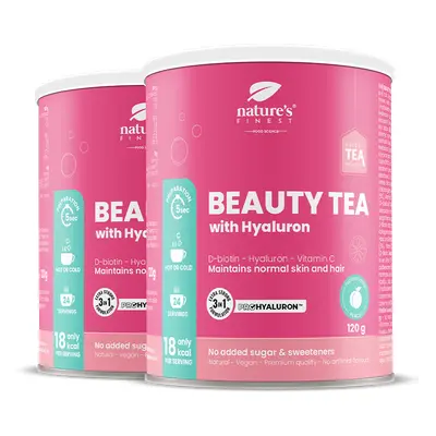 Beauty Tea with Hyaluron and Biotin 1+1 | Pro zdravou pokožku | Funkční čaj | Proti stárnutí | P