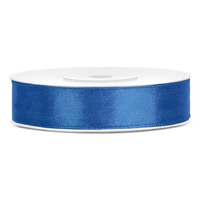 Stuha saténová ROYAL BLUE, 12 mm x 25 m