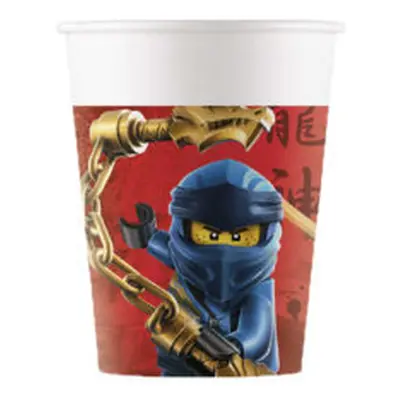 Procos Papírové kelímky "Lego Ninjago", 200 ml, 8 ks