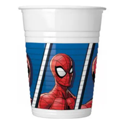 Procos Plastové kelímky "Spiderman", 200 ml, 8 ks