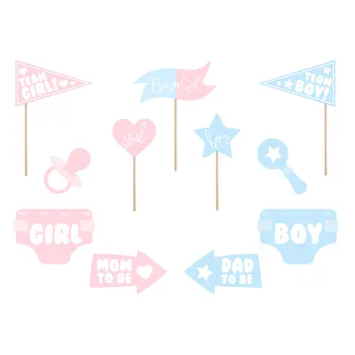 Rekvizity "Boy or Girl" 11 ks