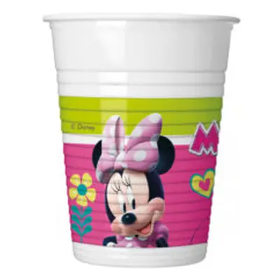 Procos Plastové kelímky "Minnie", 200 ml, 8 ks