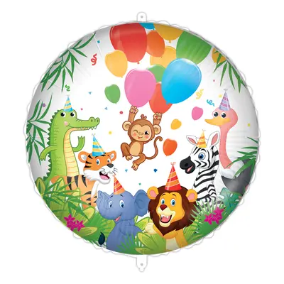 Procos Fóliový balónek “Jungle Balloons - džungle”, 46 cm