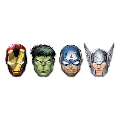 Masky "Avengers", 6 ks