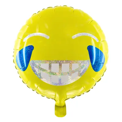 Fóliový balónek "Emoji - Smile" 45 cm