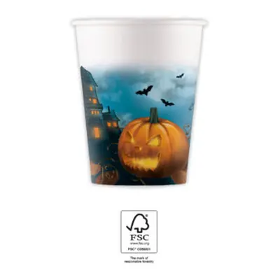 Papírové kelímky “Halloween Sensation”, 200 ml, 8 ks