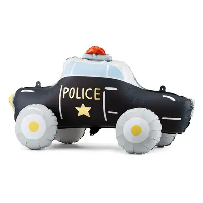 Stojící fóliový balónek “Policejní auto”, 90x41 cm