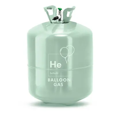 Helium na 100 balónků - ZELENÉ