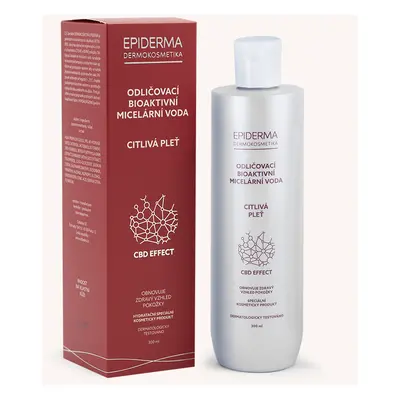 EPIDERMA Bioaktivní micelární odličovací voda 300 ml