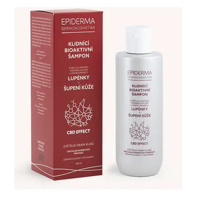 EPIDERMA Bioaktivní šampón na lupénku, seboreu 200 ml