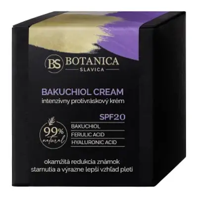 BAKUCHIOL CREAM SPF 20 - INTENZIVNÍ POSILUJÍCÍ KRÉM PROTI VRÁSKÁM BAKUCHIOL & KYSELINA FERULOVÁ