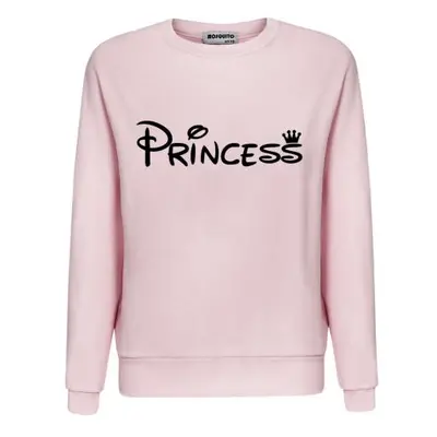 Růžová mikina princess I LOVE MILK pro dámy