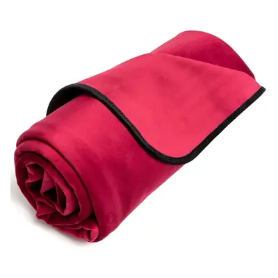 LIBERATOR Nepromokavé prostěradlo Fascinator Throw Merlot vínové