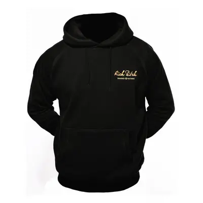 RICH BITCH BLACK GOLD HOODIE MEN