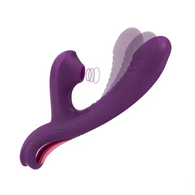 TRACY DOG Tracy's Dog Beta Rabbit Vibrator 3in1 Purple