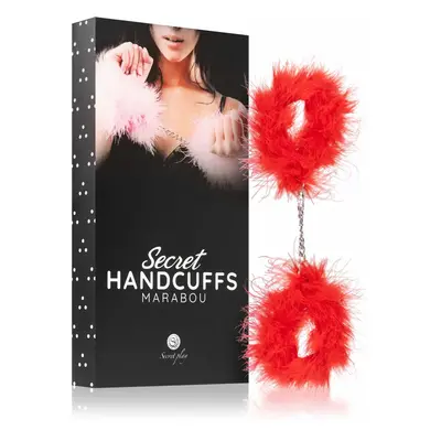 Secret Play Red Marabou Handcuffs