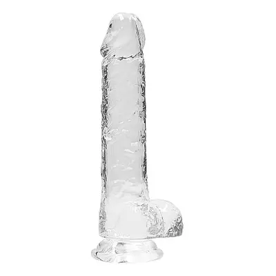 SHOTS TOYS RealRock Crystal Clear 19cm