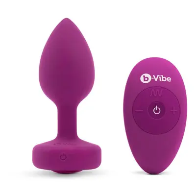 b-Vibe Vibrating Jewel Plug S/M