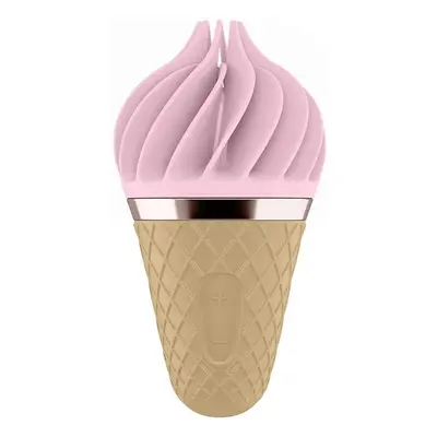 Satisfyer Sweet Treat růžovo hnědý