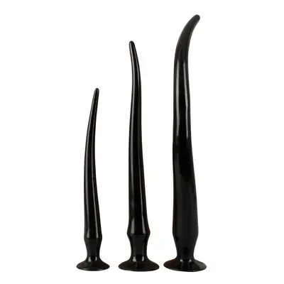 You2Toys Super Long Flexible Butt Plug Set Black