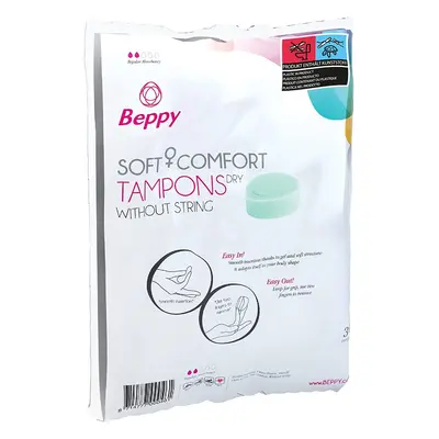 Beppy Soft Comfort Tampons DRY - pěnové tampóny bez šňůrky 30 ks