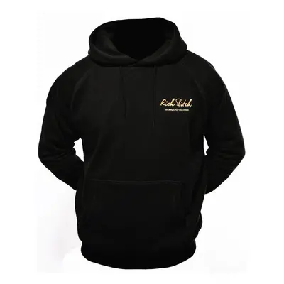 RICH BITCH BLACK GOLD HOODIE WOMEN