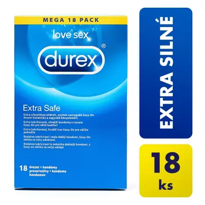 DUREX EXTRA SAFE 18ks