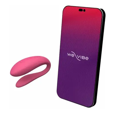 We Vibe Sync Lite smart rechargeable radio couple pink