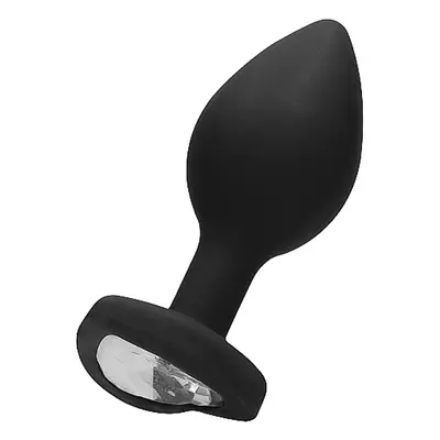 Ouch! Regular Diamond Butt Plug Black